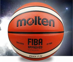 Everything you need Fitness Molten GG7X 7 PU Men&#039;s Basketball In/Outdoor Basketball Fun Training w/Bag & Pin
