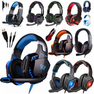 3.5mm Gaming Headset Mic Headphones Stereo Surround for PS3 PS4 Xbox ONE 360 PC