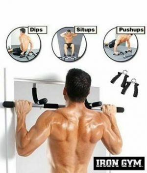Everything you need Fitness Iron Gym - Total Upper Body Workout perfect for Pull-ups, Sit-ups, Push-ups 
